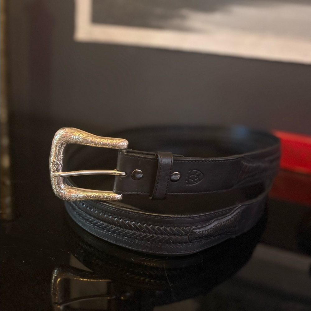 Ariat Men’s Full Grain Braided Belt